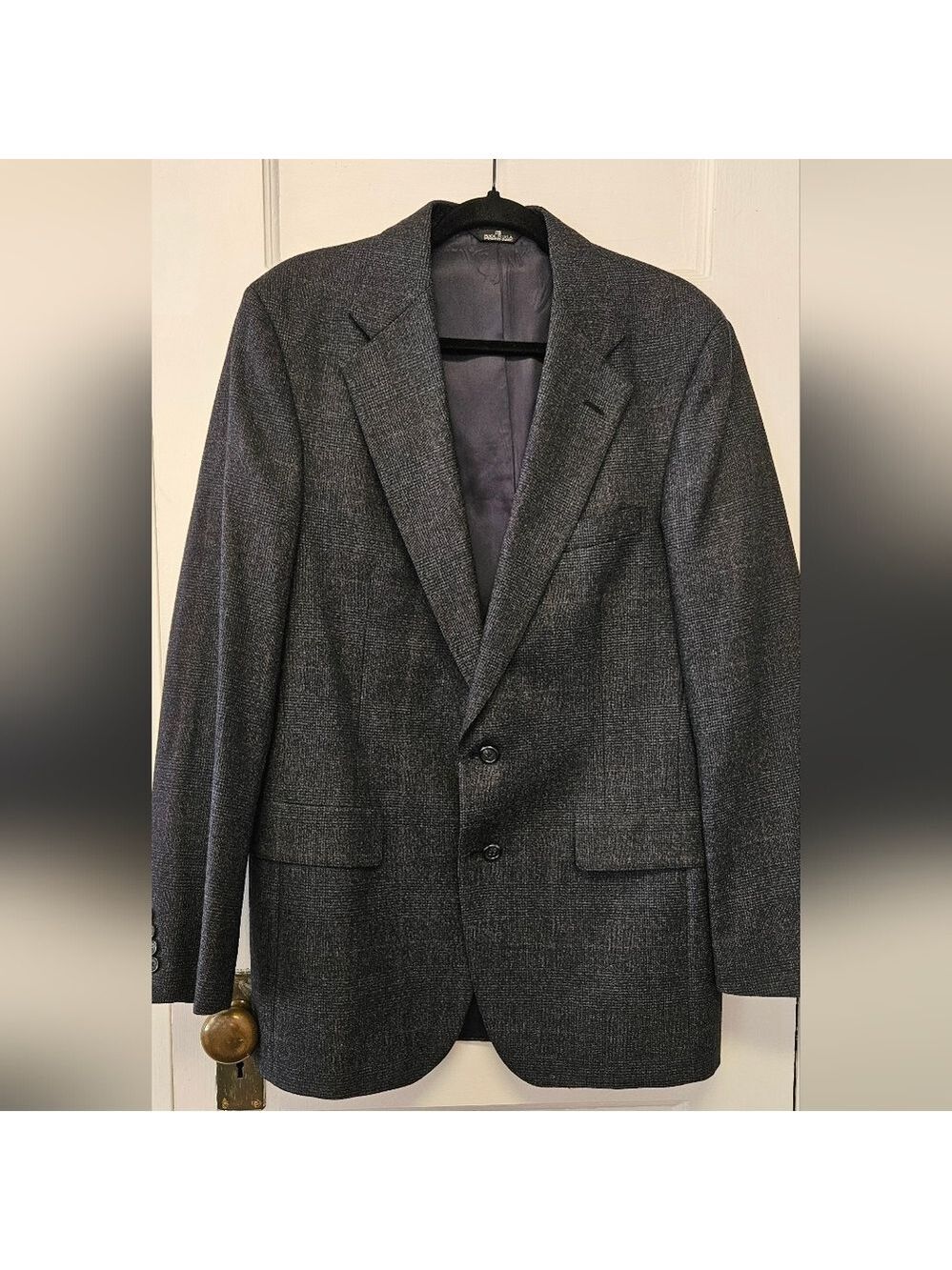 Mens Blazer Club Room Charcoal Size 40L